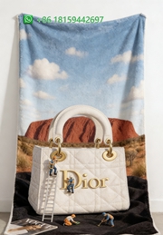 Dior Throw Blankets